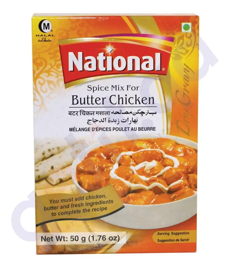 National Butter Chicken Spice Blend – 50G 1